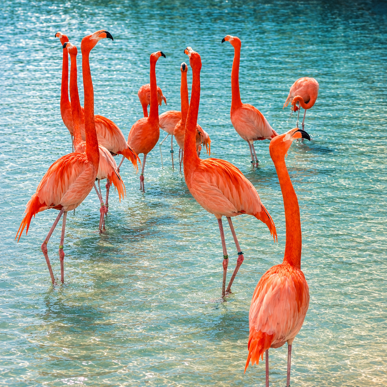 Entdecken — Flamingos