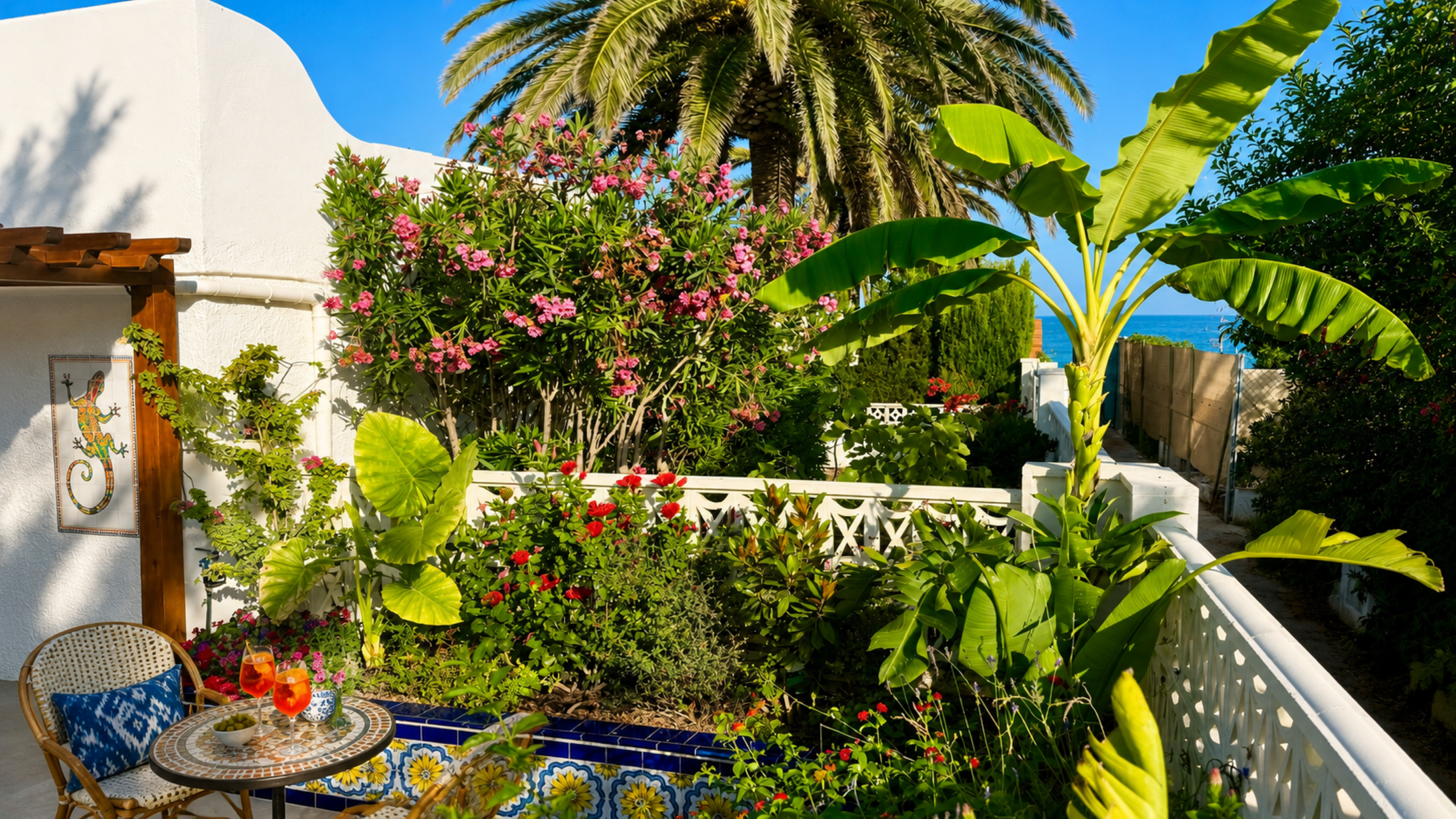 Jardín tropical